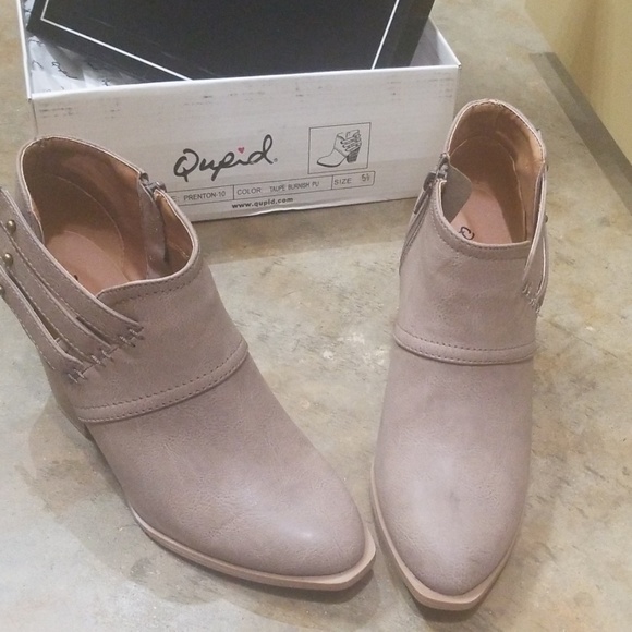 Taupe brown boots - Picture 2 of 7